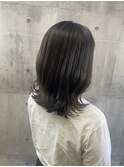 ミディアムレイヤーブルージュカラー！