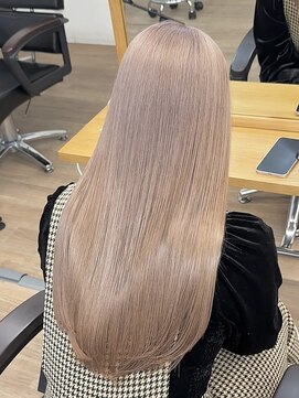 ニコ トウキョウ 渋谷(nico TOKYO) ミルクティーベージュ/髪質改善/ダブルカラー/ケアブリーチ/20代