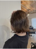 ボブ×ニュアンス巻き