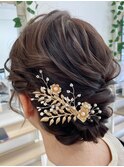 ゆるふわアップスタイル【品川/ヘアセット】