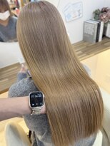 ラビスモア(Lovis moa)&nbsp;切りっぱなしボブ/ピンクブラウン/エアリーロング/美髪のススメ