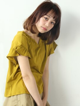 ケーツー 青山店(K two) 【K-two青山】ラフにキマる×Cカールで大人カジュアルロブHair