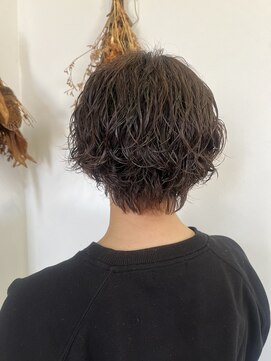 シュウ 安城店(Shu) くびれショート/ニュアンスパーマ