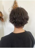 くびれショート/ニュアンスパーマ