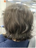 スッキリ外ハネボブ×マットブラウンカラー【上板橋】