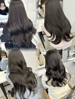 エヌアイ オモテサンドウ(ni omotesando)&nbsp;大人気！暗めオリーブカラーまとめ♪