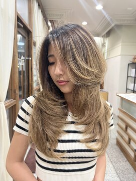 エイト 難波店(EIGHT namba) バタフライレイヤーカット