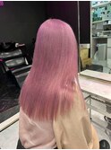 イメチェン/レッドブラウン/フルバング/似合わせカット/原宿駅