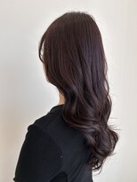 ノヴェル 富沢店(NOVEL)&nbsp;大人可愛い秋色ピンクブラウンロングレイヤー20代30代40代