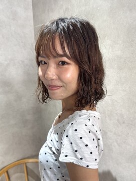 エンクス(enx) ミディアムヘア/暗めカラー/グランマッシュ/鶴ヶ峰SK97