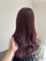 アコレ カリテ 草津店(ACCOLE qualite)&nbsp;ボルドーカラー/20代/イルミナカラー