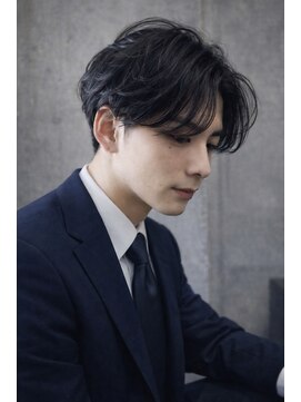 ベル 銀座5丁目店(Belle) 《スーツ仕事でもカッコいい》/シャドウパーマ/フェザーパーマ