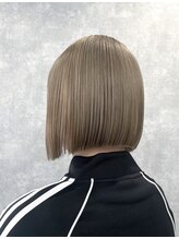 【Ideal】の可愛いショート・ボブの似合わせメニュー【全ブリーチメニューに配合♪ケアブリーチ】
