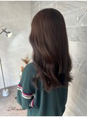 《姫路駅北　Jillankh》グレージュブラウン　艶髪カラー　ロング