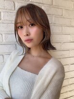 アオトーキョー 北千住(ao.tokyo)&nbsp;韓国風くびれボブ×シースルーバング
