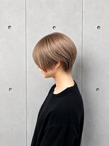 エイム ヘア リアム 調布店(eim hair liam)&nbsp;ニュアンスカラー/丸みショート/ひし形ショート/ボブ/ハイトーン