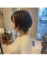 レイ 柏たなか店(Ray)&nbsp;丸みとくびれをつけたショートボブ。