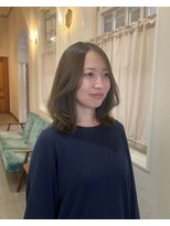 ココロヘアー マド(Cocolo hair MADO)&nbsp;透明感オリーブブラウン×くびれミディアム♪