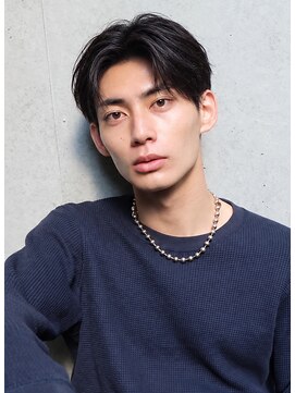 オーブ ヘアー エリス 五日市店(AUBE HAIR ellis) 20代・30代_メンズカット_センターパート