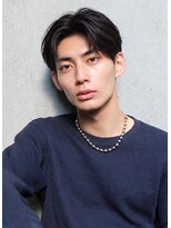 オーブ ヘアー エリス 五日市店(AUBE HAIR ellis) 20代・30代_メンズカット_センターパート