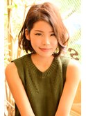 ゆるふわショートボブ