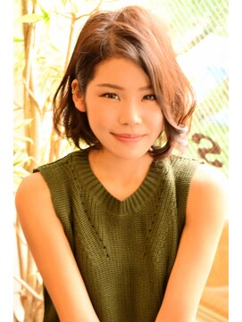 イースタイル 一社店(e style) ゆるふわショートボブ