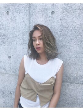 レイドバック(LAID BACK) 【LAIDBACK代官山】ワンカールのクールグラデーション