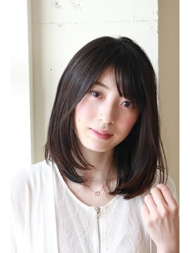 ヘアデザイン エソラ(hair design esora) 似合わせ　ブルージュ　セミロング