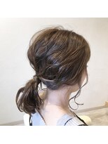 ヘアアンドリラクゼーション シャッセ(Hair&Relaxation SASE)&nbsp;グレージュ＋簡単アレンジ