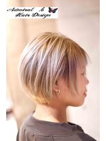 アドミラル ベー ヘアーデザイン(Admiral b Hair design)&nbsp;プラチナアッシュ！　心斎橋/堀江/南堀江 美容院 メンズ