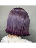 edge.下北沢 パープル袖カラー
