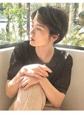ハンサムショート ショートパーマ