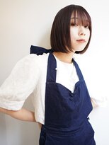 ハウスアインス(HAUS eins)&nbsp;【YUTA】艶ブラウン/王道ぱつっとボブ