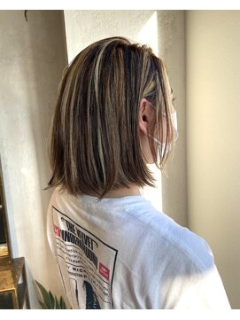 エディ(eddie) 【eddie】ハイコントラストカラーボブ