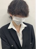 【Anli】メンズウルフカット×スパイラルパーマ