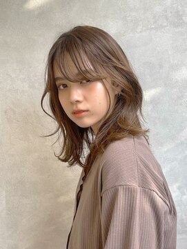 メゾンドイギー(MAISON de IGGY) フェミニン☆ゆるくびれ美髪ベージュブラウン###イメチェン
