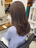 グリーン 渋谷(green)&nbsp;【MIO】カーキベージュ×セミロング