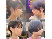 まるみのあるショートヘアが得意です。