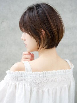 エインアンリー 表参道(AIN.ANLY.) 前髪あり大人ショートボブ20代30代40代【AIN.表参道】川原大地