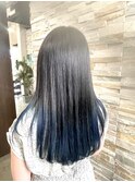 グラデーションブルー