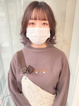 ツイギー 歩行町店(TWiGGY) 【くびれボブ×パープルインナー】