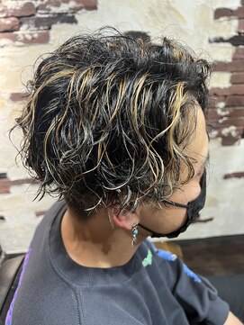 ヘアー クリエイト カルバリ(HAIR CREATE Calbari) スパイラル×メッシュ