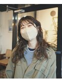 くせ毛風ロングパーマ♪