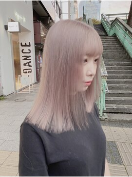 ベレーザ 渋谷(BELEZA) 4192グレーベージュミルクティーアッシュブラックレイヤーロング