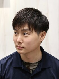ヨシザワインク プレミアム 横浜 桜木町店(YOSHIZAWA Inc. PREMIUM) メンズツーブロック爽やかマッシュショート