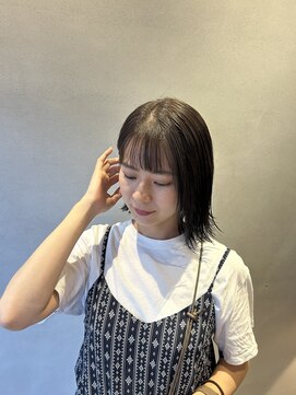 ニコ(NICO) 外ハネ×アッシュカラー