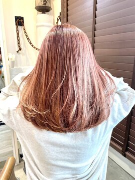 ボタニカル(BOTANICAL) 大人可愛い束感艶髪セミロングショコラブラウン