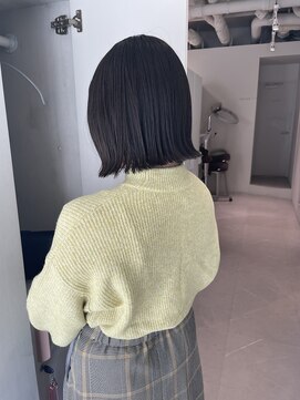 顎下1センチボブ