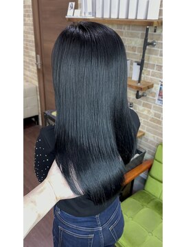 オンアンドオフ ON and OFF ブルーブラック