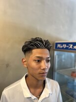 バーバートモシビ(BAR BER TOMOSHIBI)&nbsp;リバースパーマ（ハイライト）